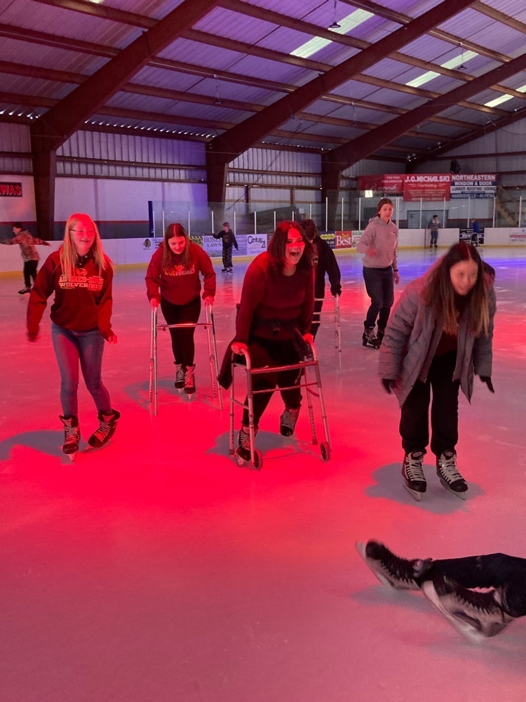 Ice skating shenanigans!