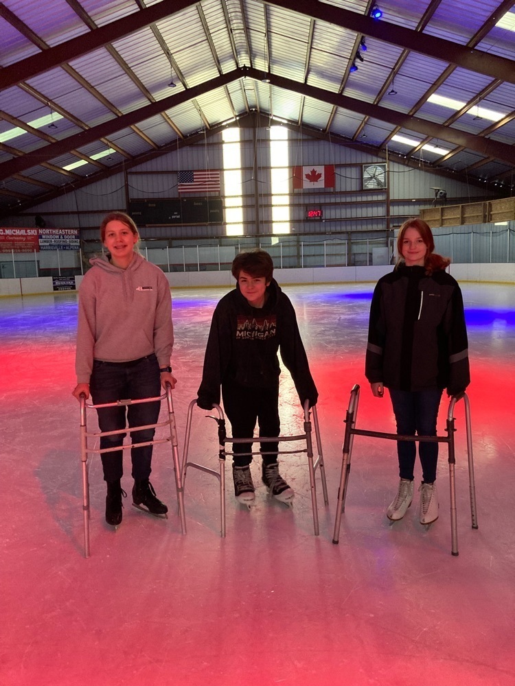 Ice skating shenanigans!