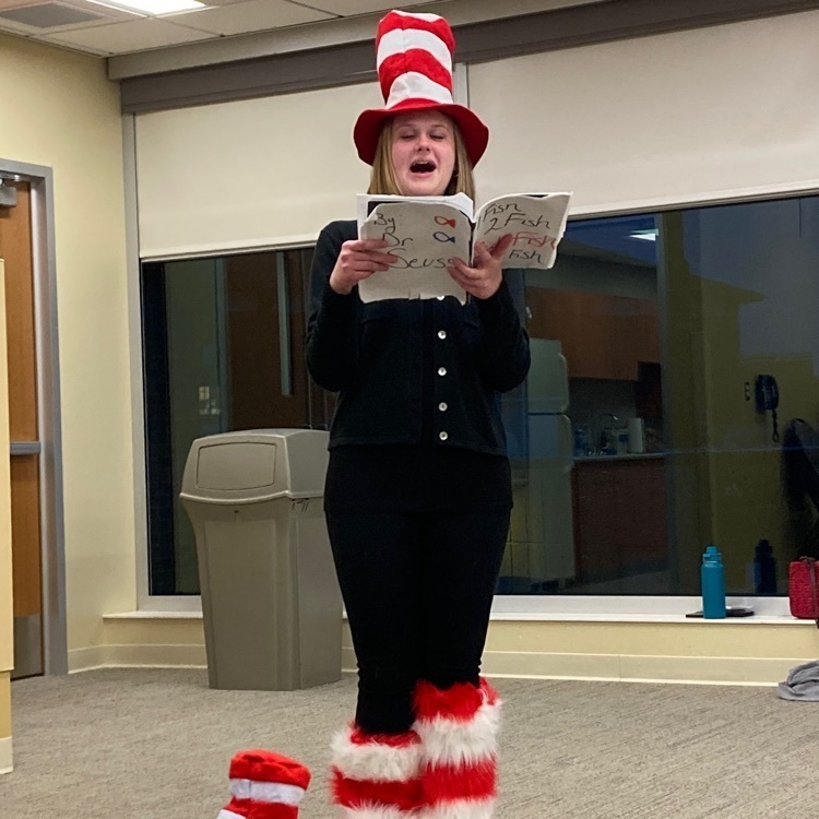 8th reading across Pekin for Narrator Springborn!