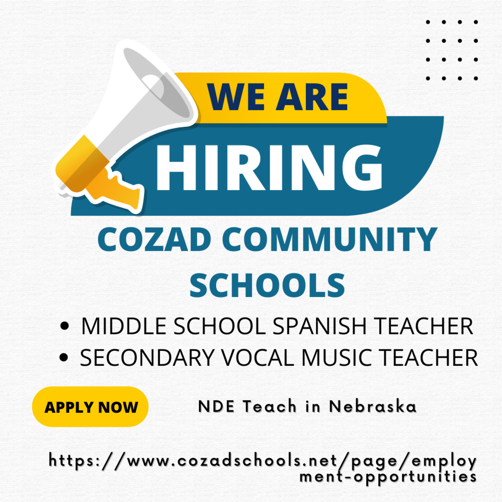 We are hiring!