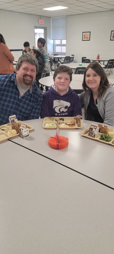 Last week we celebrated March birthday lunches (and one February birthday). K-2 students had fun celebrating.