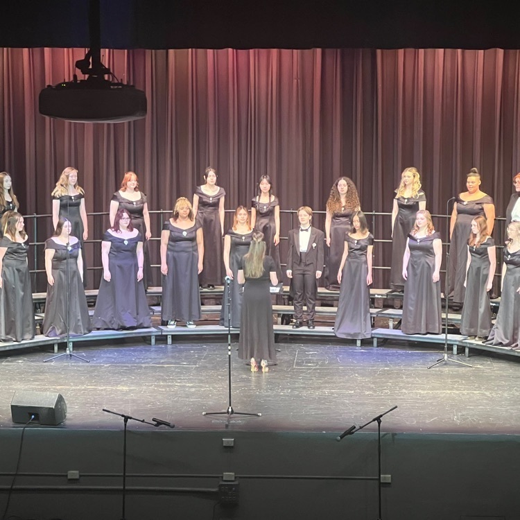 PCHS choirs sharing the love of music at the Spring concert!