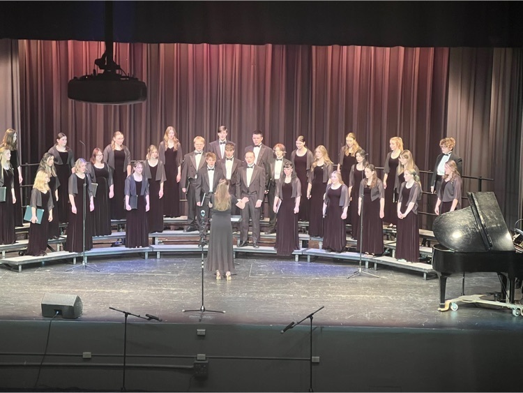 PCHS choirs sharing the love of music at the Spring concert!
