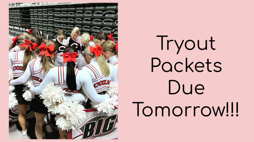 Cheer Tryout Packets