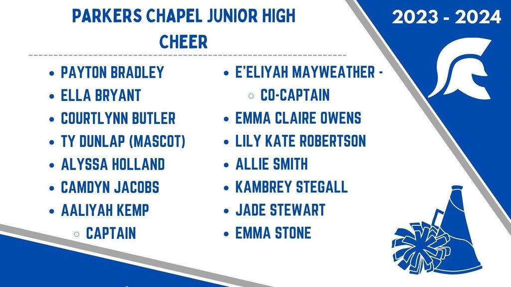 2023 - 2024 Cheer