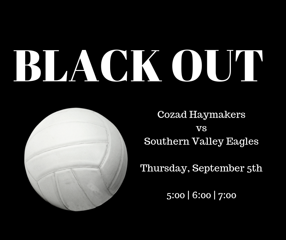 Volleyball Black Out