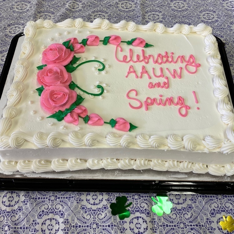 Thank you PCHS National Honor Society volunteers from AAUW!