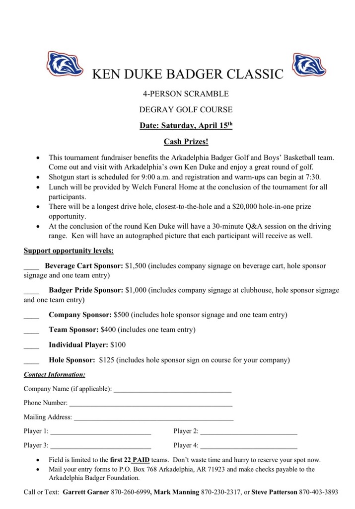 KenDukeBadgerClassic