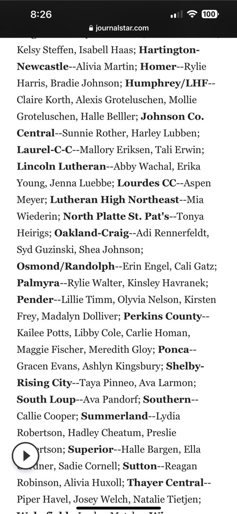 honorable mention