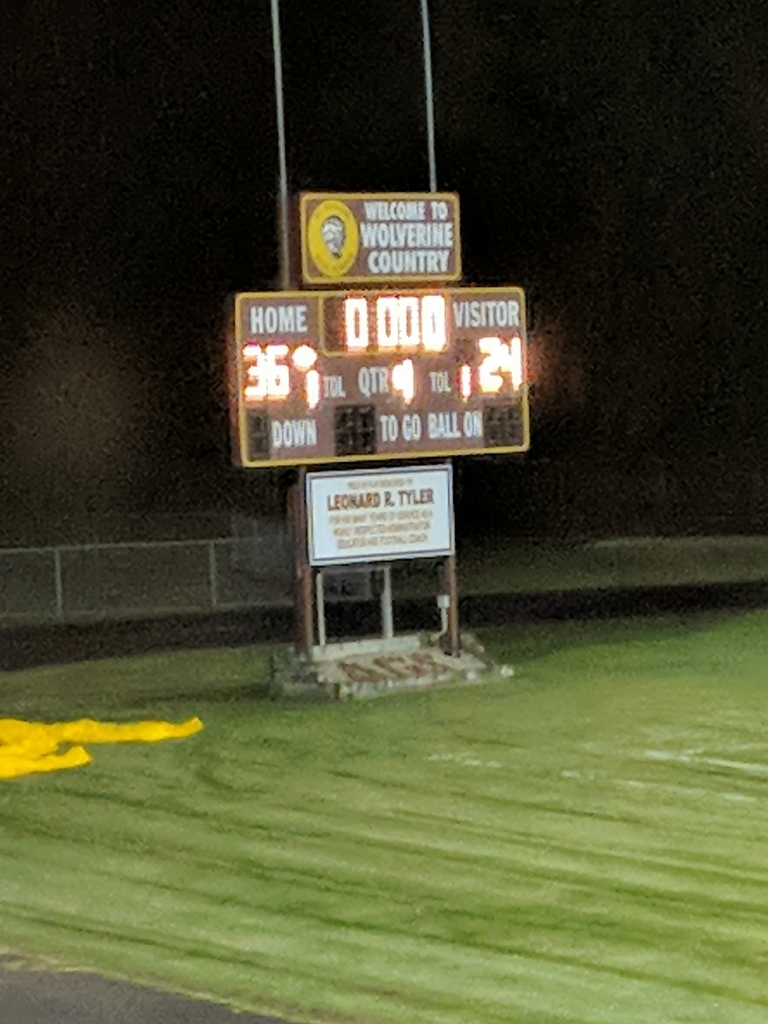 final score 36-24