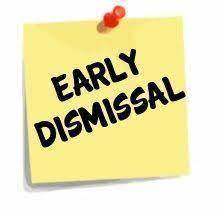 early dismissal note