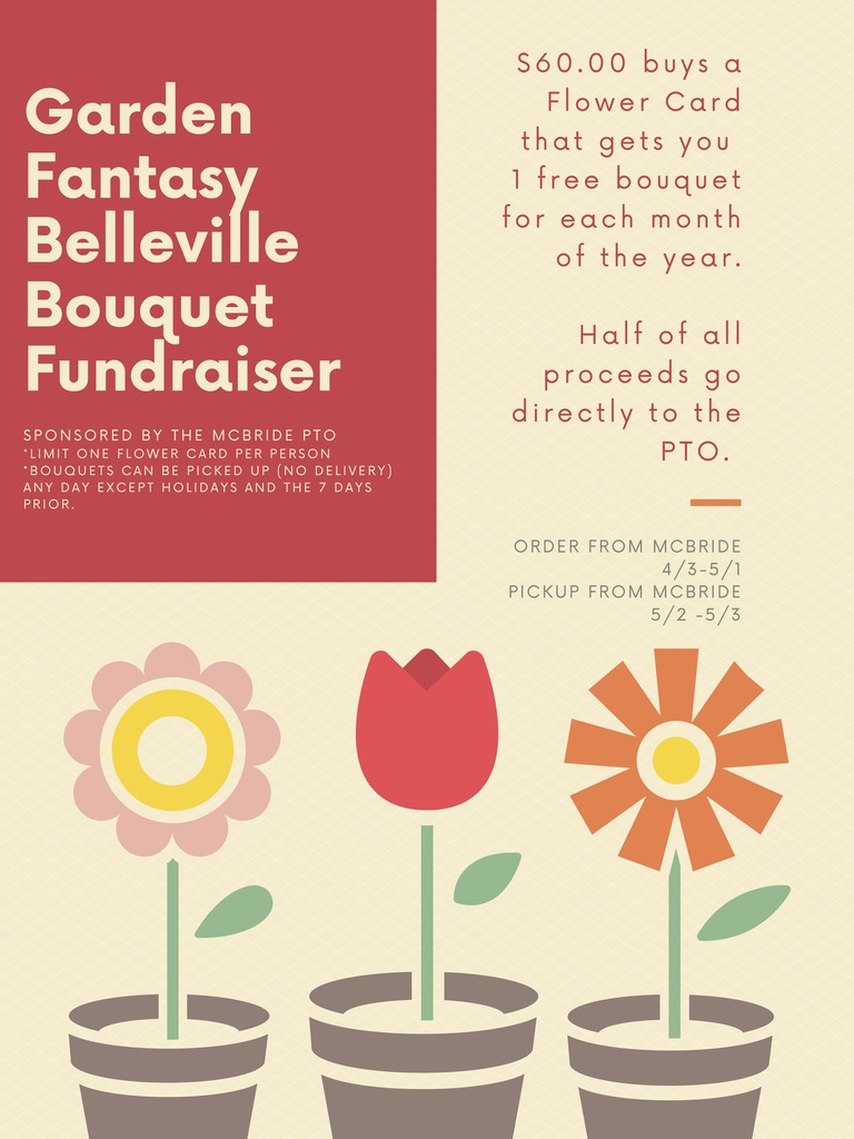 Garden Fantasy Bouquet Fundraiser