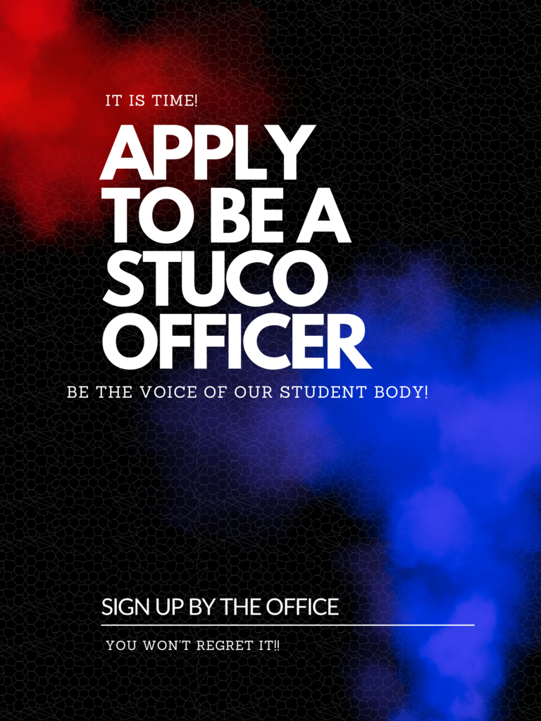 stuco election poster