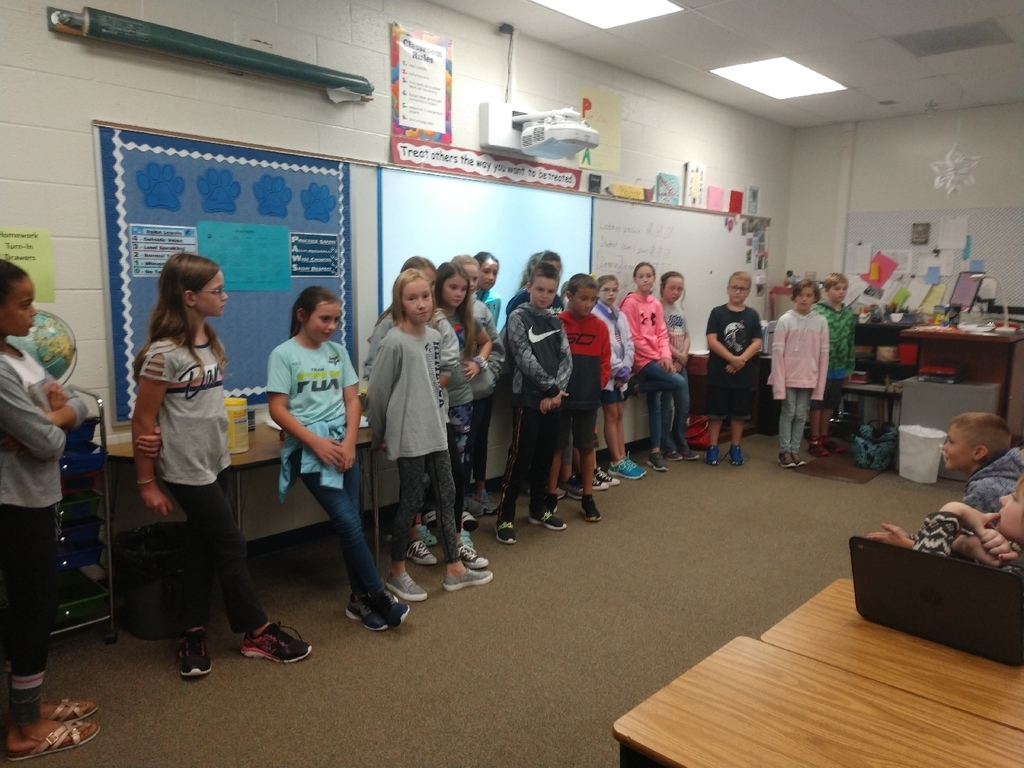 Campaigning in Mrs. Bremer's room