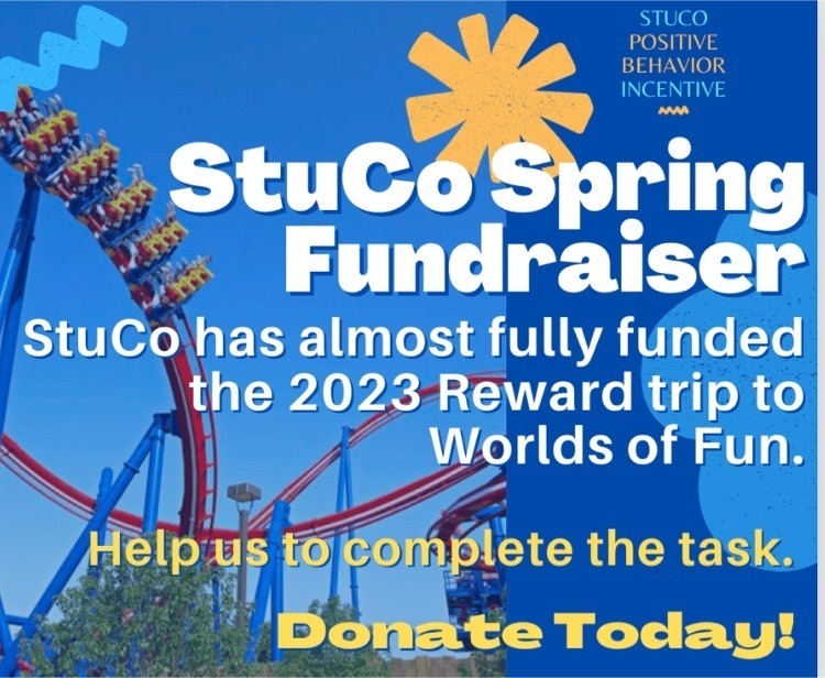 StuCo Fundraiser flyer