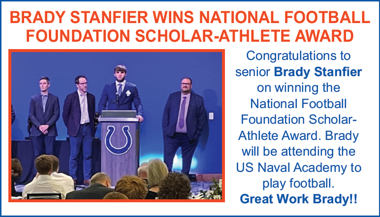 National Scholar-Athlete!