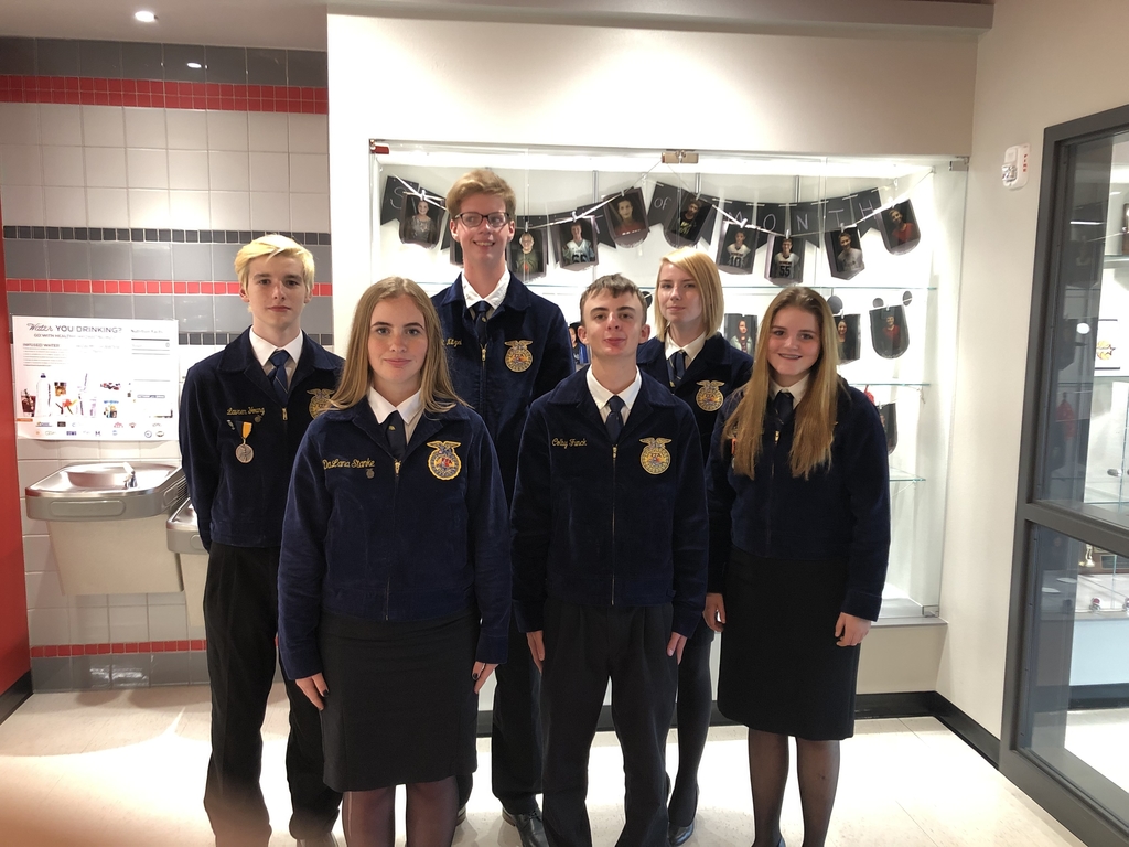 FFA Opening Ceremonies team competing at Rush Springs