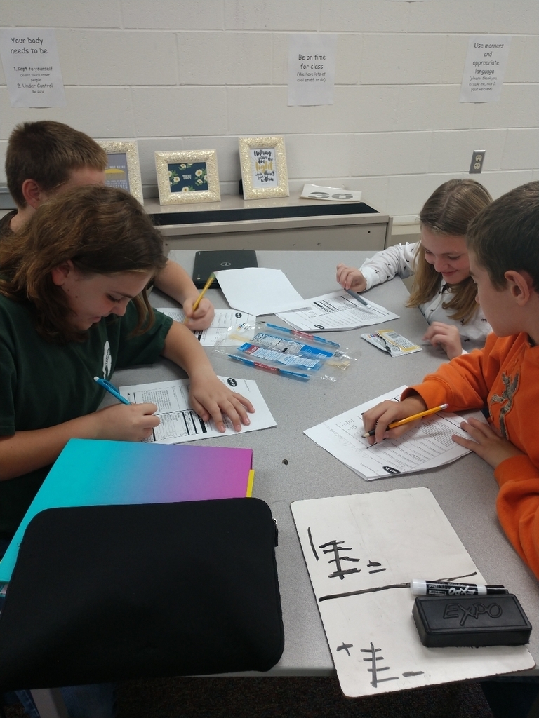 7th grade health students have been learning how to read and understand food labels. 