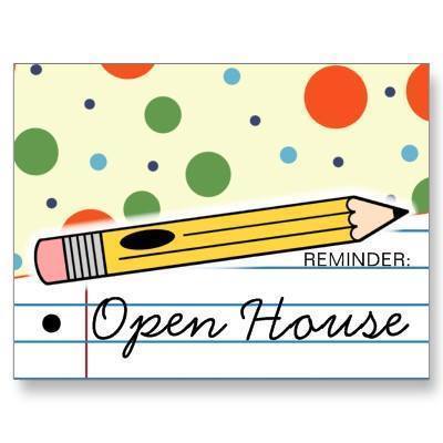 Reminder: Open House