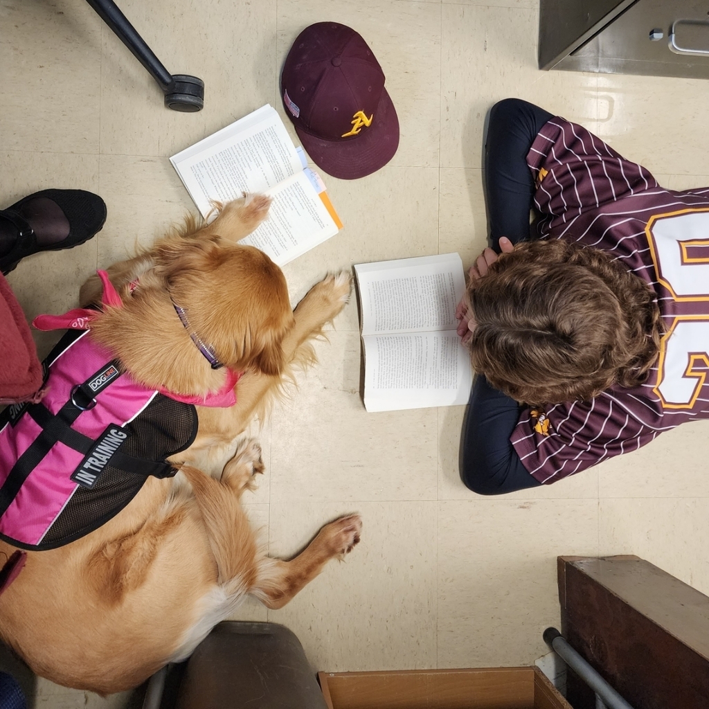 Look who's reading!