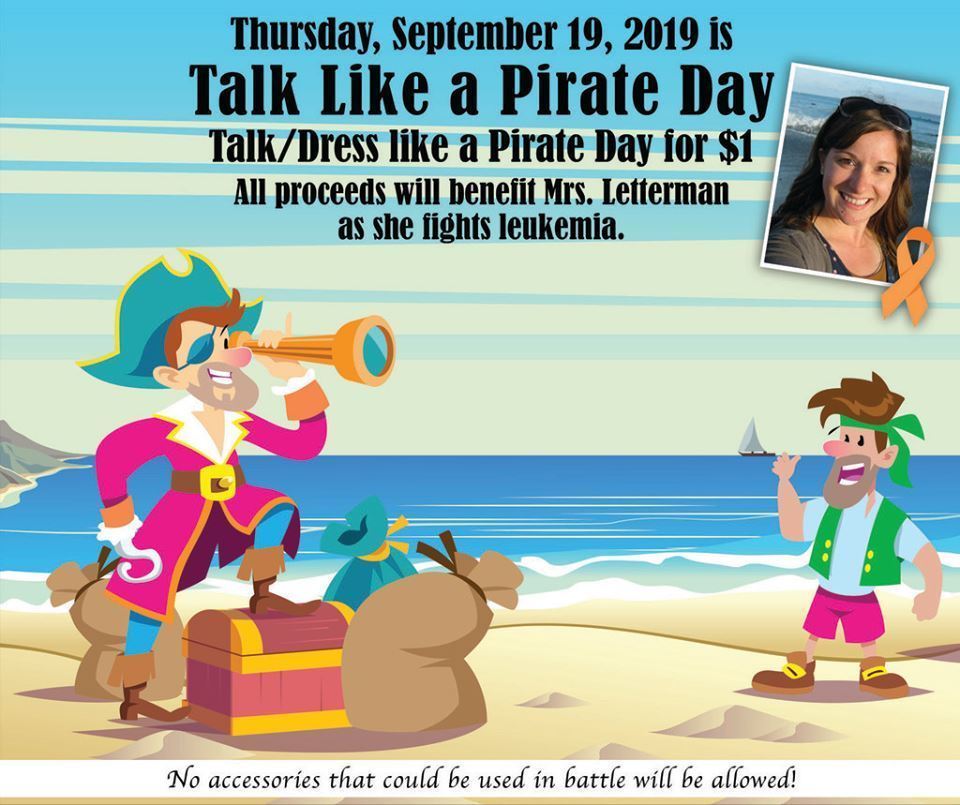 Talk Like a Pirate Day & Hat Day
