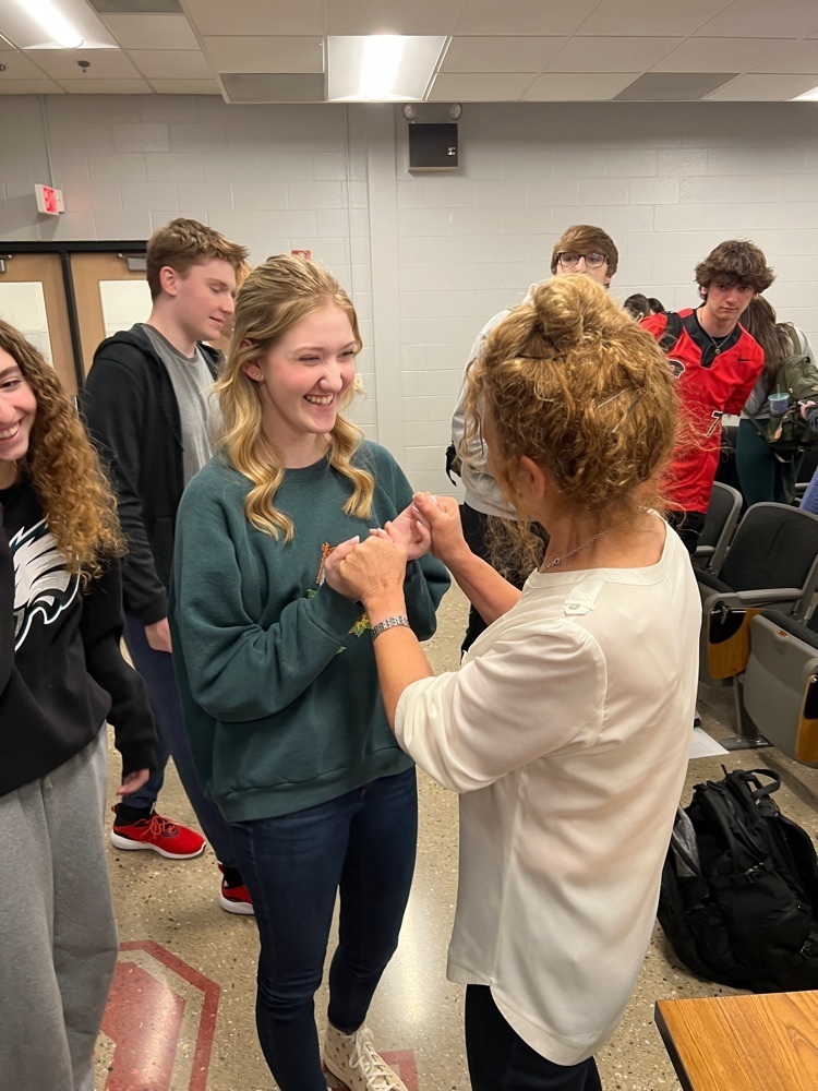 Third and fourth year Spanish students had the chance to hear from a survivor of Argentina's Dirty War. Abuela (grandma) shared her memories, experiences as well as what life is like today in her country! 