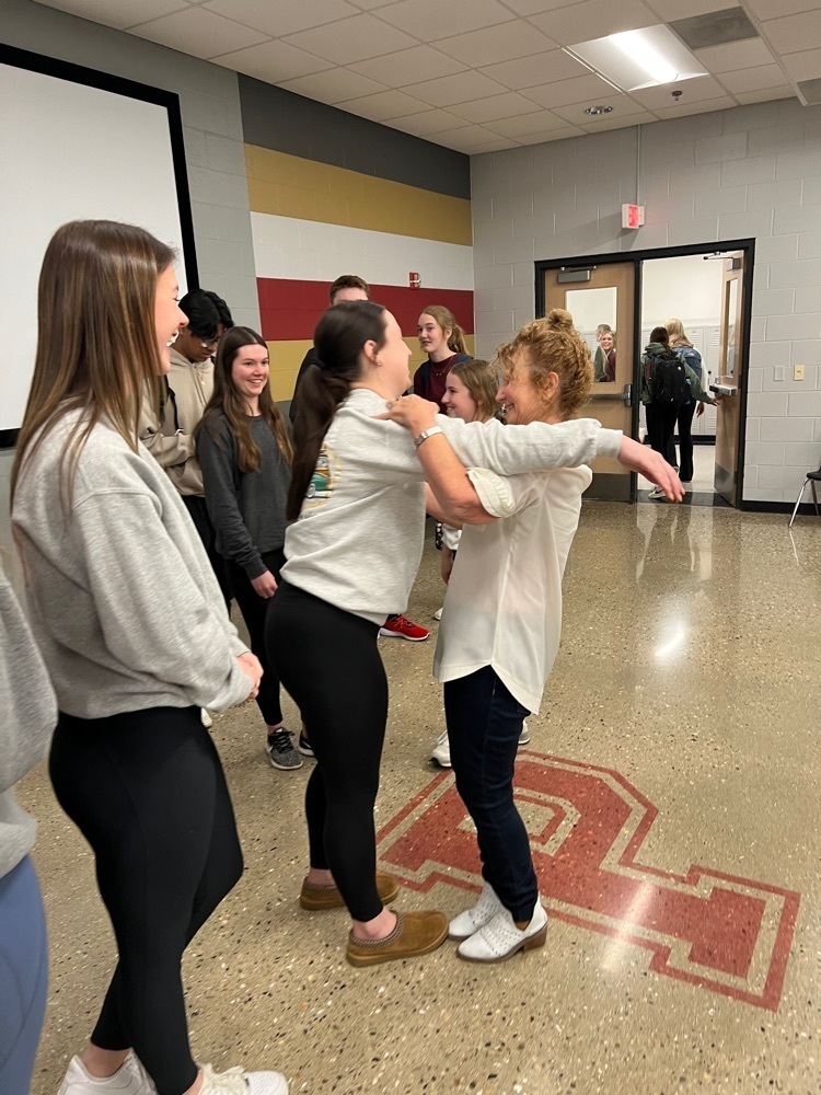 Third and fourth year Spanish students had the chance to hear from a survivor of Argentina's Dirty War. Abuela (grandma) shared her memories, experiences as well as what life is like today in her country! 