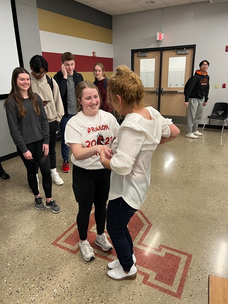 Third and fourth year Spanish students had the chance to hear from a survivor of Argentina's Dirty War. Abuela (grandma) shared her memories, experiences as well as what life is like today in her country! 