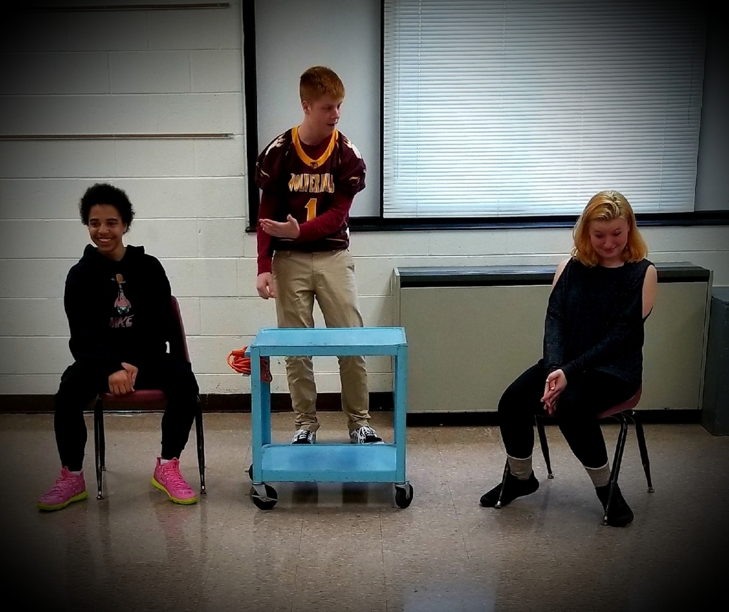 #Imagination # Improv #Fun This is what happens when a meteor lands in Drama Class