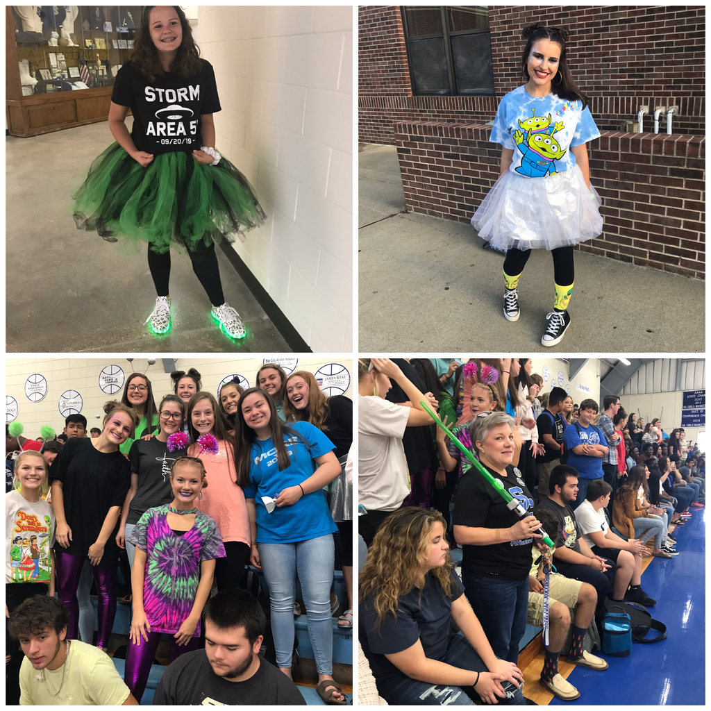 Aliens invade Star City High School! #Whateverittakes #SCBulldogs