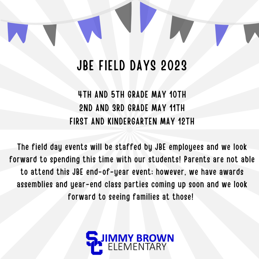 JBE FIELD DAYS