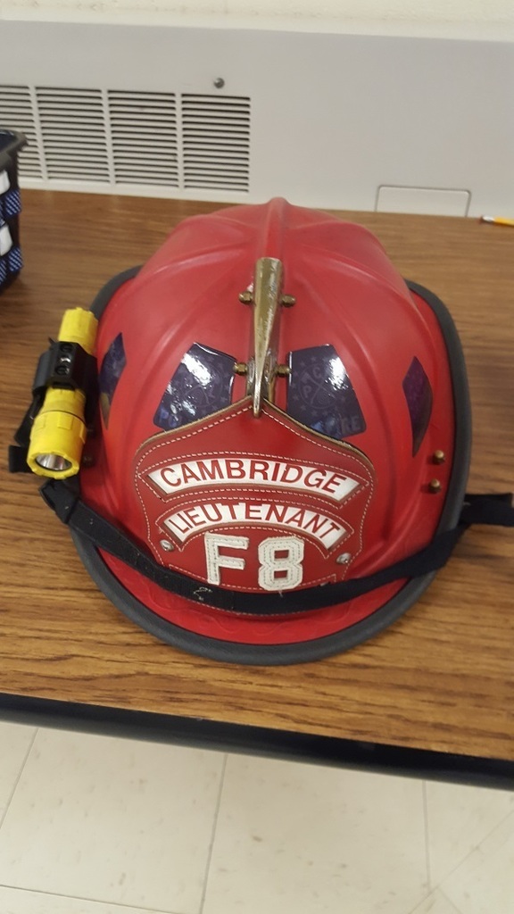Fire helmet