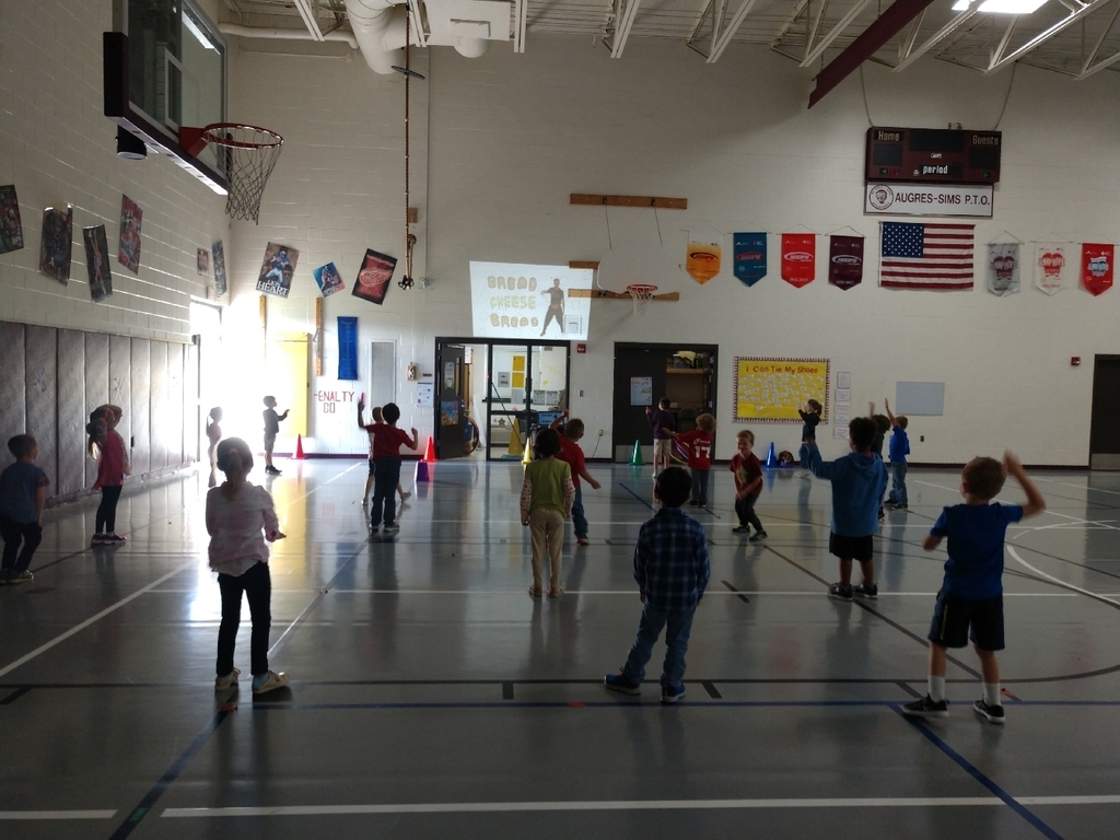 K-3 PE students danced their way to unlocking another RUTF to help feed a child in need.