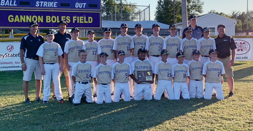 Teutopolis Junior High Baseball Team
