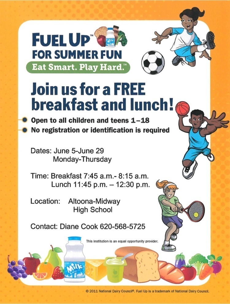 summer meals flyer