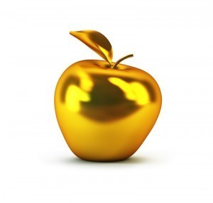 Golden apple image