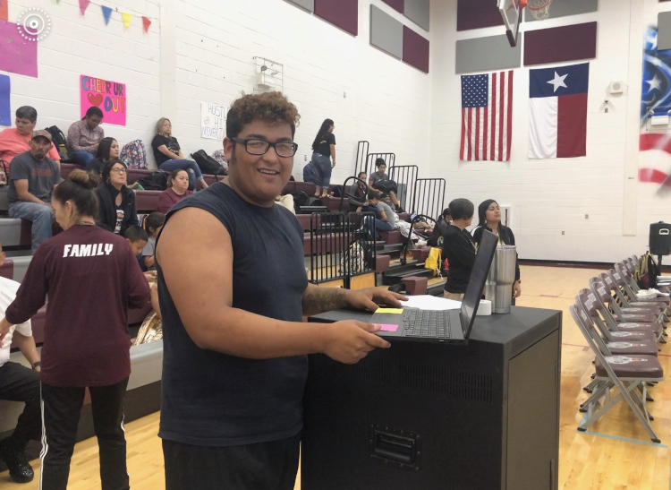 Dilley vs Cotulla Volleyball game 