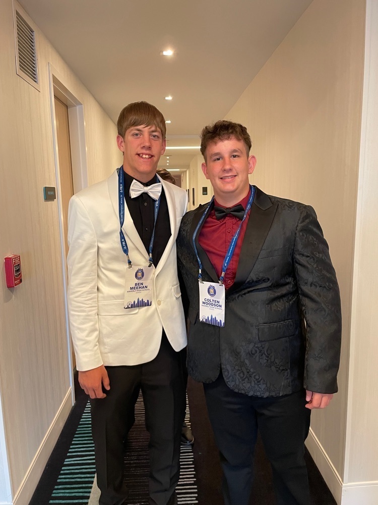 Colten and Ben looking sharpe!