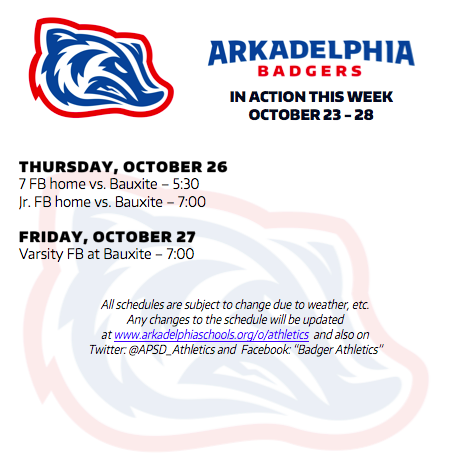 This Week in APSD Athletics