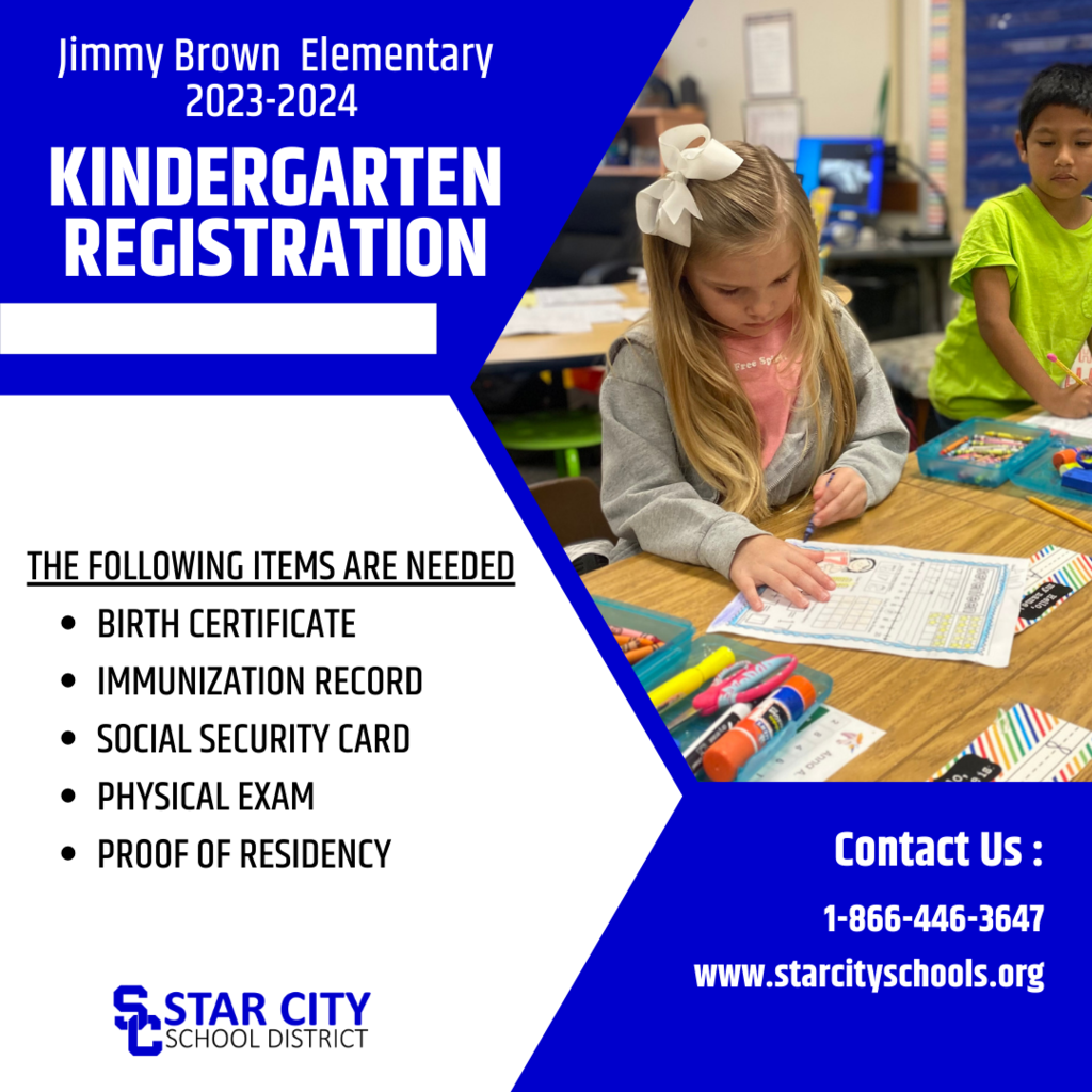 kindergarten registration