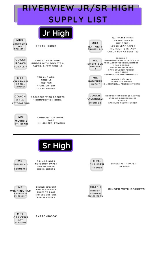 Jr High/High School