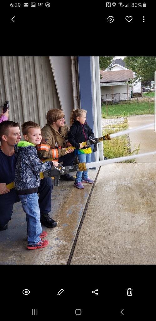 Spraying the hose