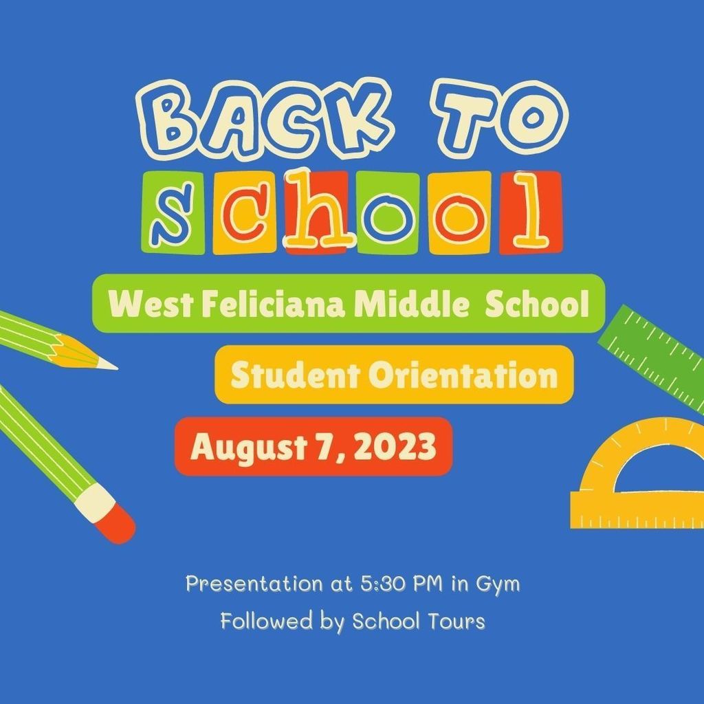 Orientation is on August 7th