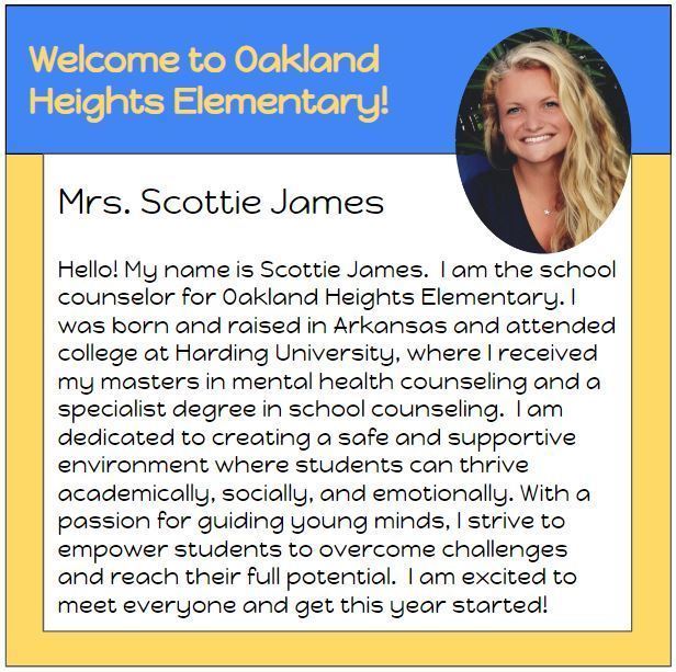 Welcome to Oakland Heights!