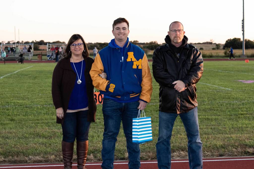 Senior Night Dawson Ashmore