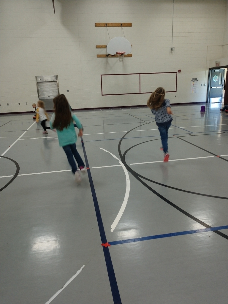 First graders have been working hard on over hand throw, locomotor skills, and scooter safety!