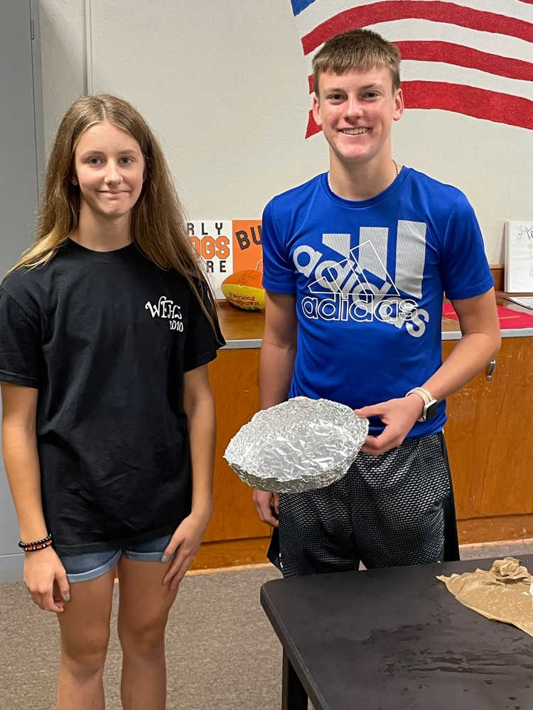 Winners! Dustin and Anabel