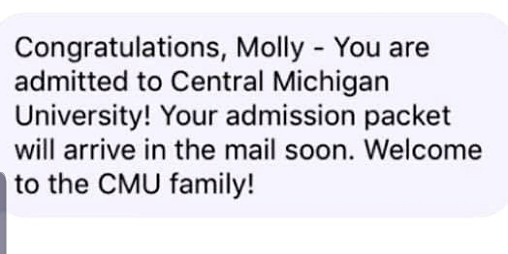 Molly you make AGS proud!
