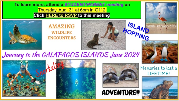 Galapagos Informational meeting
