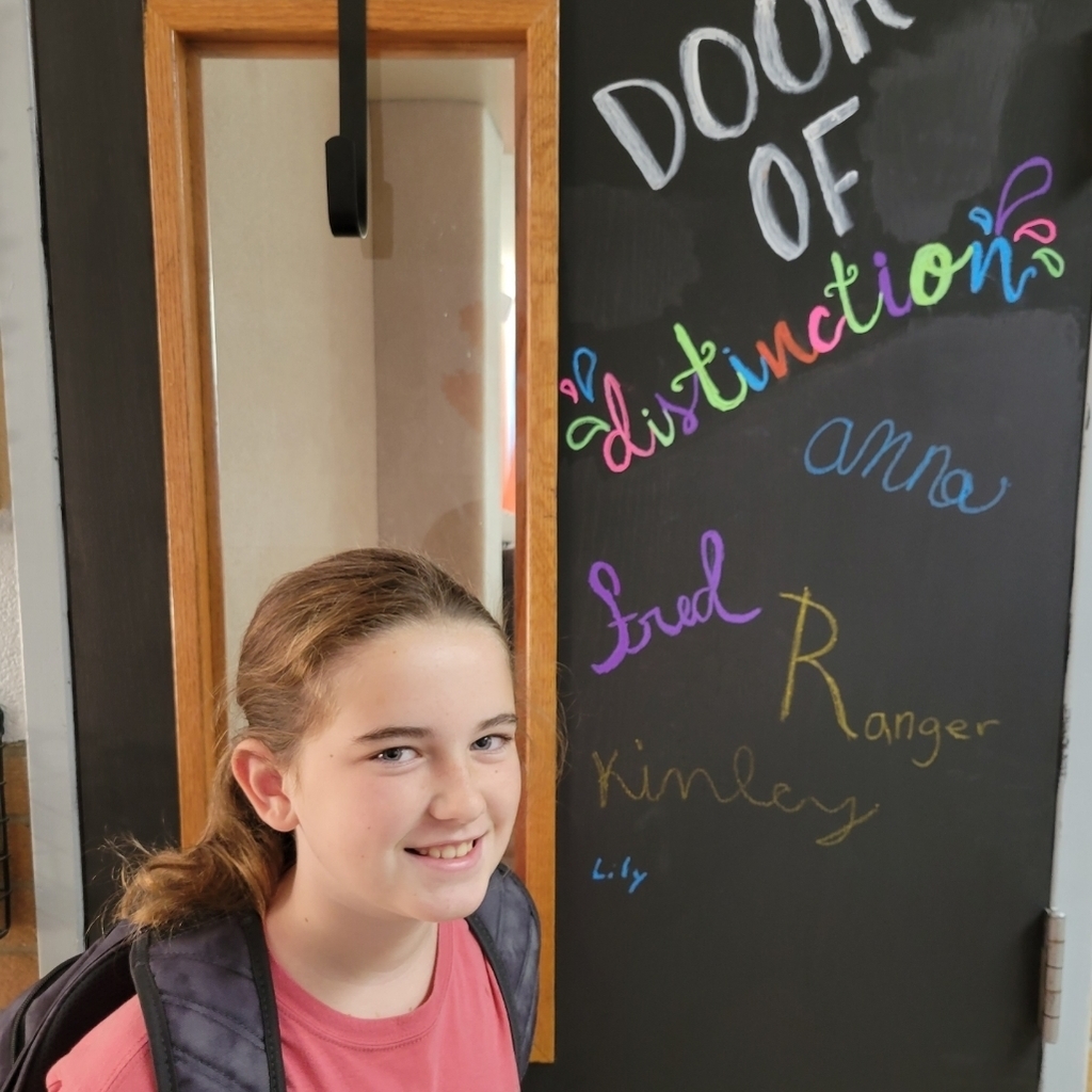 USD243 Waverly Schools Door of Distinction PAWSitive 